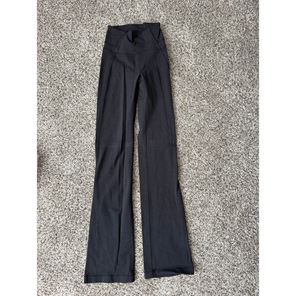 Lululemon Groove Pant Bootcut 32" Black Size 2 - Picture 6 of 9